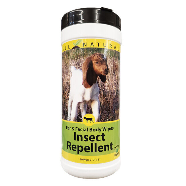 CareFree Enzymes Goat Insect Repellent Wipes - 40-Pack image number null