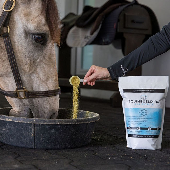 Equine Elixirs Air Force Respiratory Support image number null