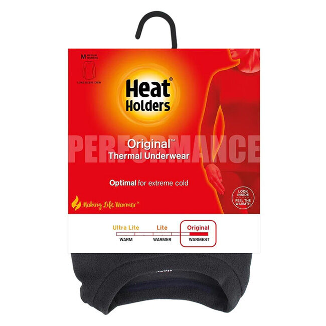 Heat Holders Women's Maria Original Base Layer Top - Black image number null