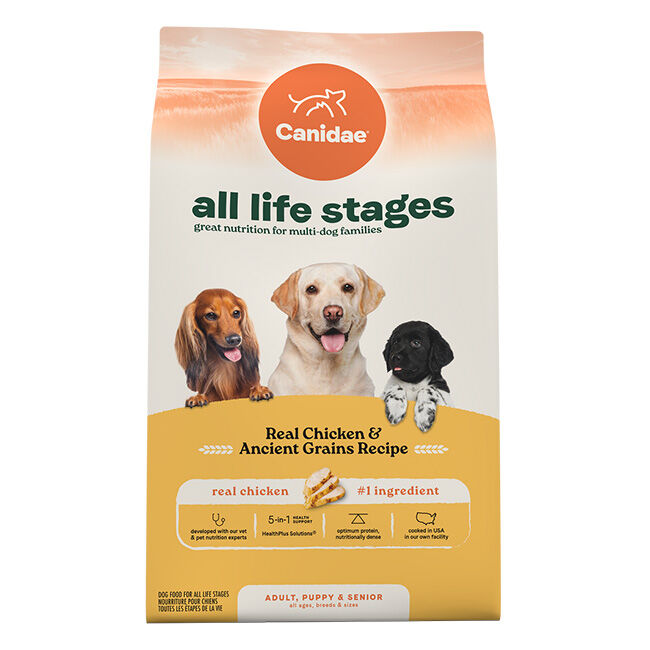 Canidae All Life Stages Dog Food - Real Chicken & Ancient Grains Recipe image number null