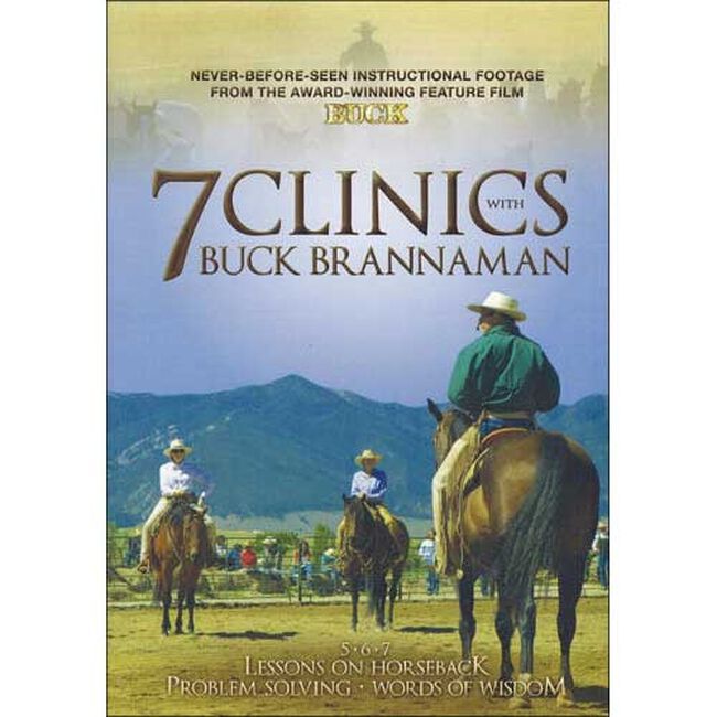 7 Clinics with Buck Brannaman: Set 3: Lessons on Horseback, Problem-Solving, Words of Wisdom image number null