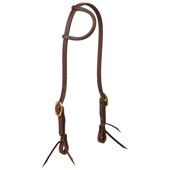 Weaver Equine Working Tack Sliding Ear Headstall image number null