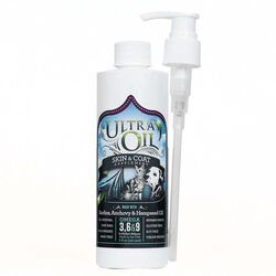 Ultra Oil Skin and Coat Supplement for Dogs 8 oz