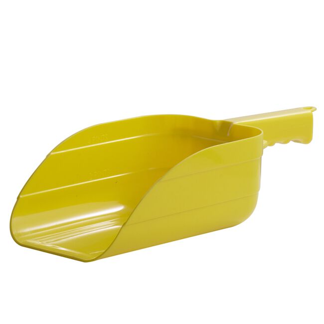 Little Giant 5  YellowPint Plastic Feed Scoop image number null