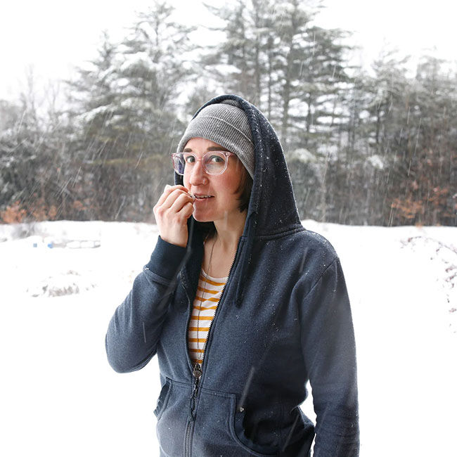 Badger Holiday Jumbo Lip Balm - Peppermint - 0.6 oz image number null