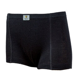 Janus Women's 100% Merino Wool Boxer Shorts - Black
