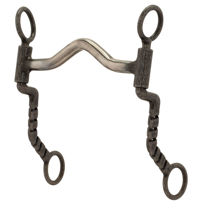 Weaver Equine Ken McNabb Buffed Black Sweet Iron Bits image number null