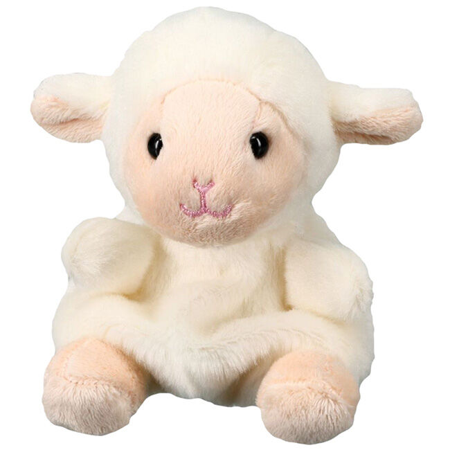 Tough1 Palm Pals Plush - Wooly Lamb image number null
