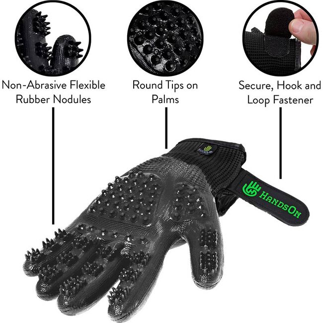 HandsOn Grooming Glove image number null