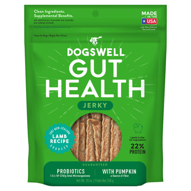 Dogswell Gut Health Lamb Jerky Treats image number null