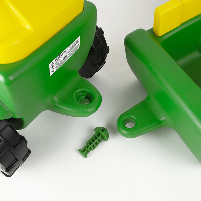 TOMY John Deere Pedal Trike & Wagon image number null