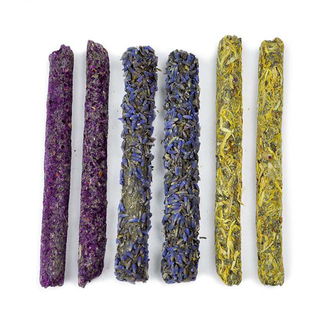 Prevue Pet Naturals Flower Chew Sticks - 6-Pack image number null