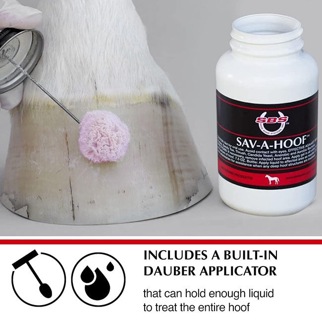 SBS Equine Sav-A-Hoof Liquid - 7.5 oz image number null
