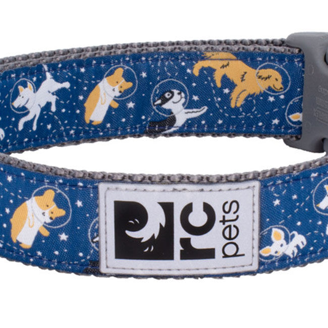 RC Pets Clip Dog Collar - Space Dogs image number null