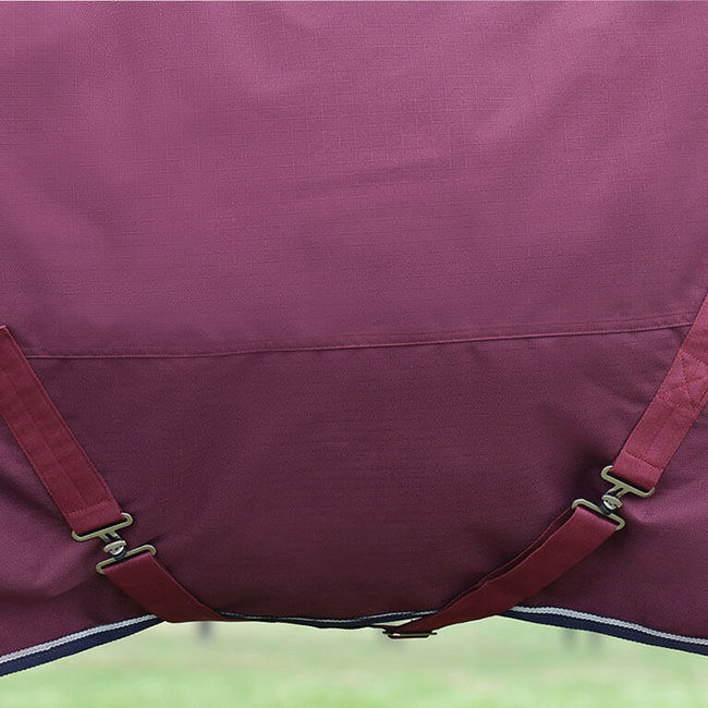 WeatherBeeta ComFiTec Essential Turnout with Standard Neck (0g Fill) - Burgundy/Navy image number null