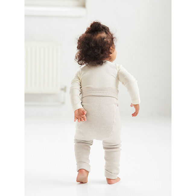 Ruskovilla Baby 100% Organic Merino Wool Long Nappy Pants image number null