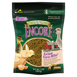 Brown's Encore Natural Farm Fresh Fixins Avian Gro-Rite - 2 lb