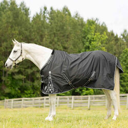 Equinavia Norse Fleece-Lined Turnout Blanket - Black