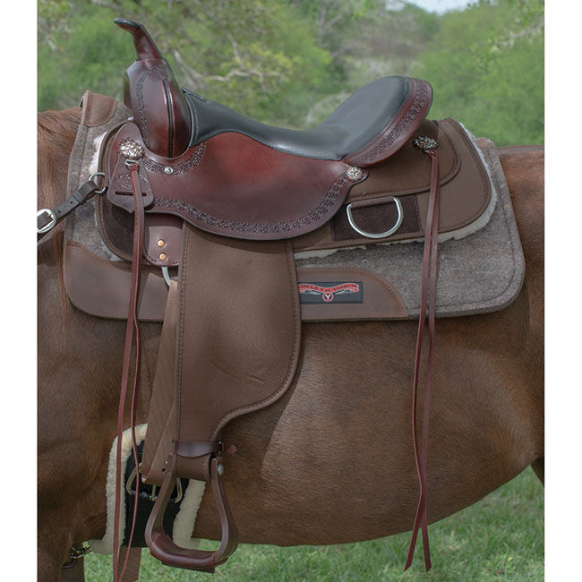 High Horse Magnolia Cordura Trail Saddle image number null