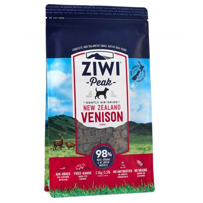 Ziwi Peak Air-Dried Dog Food - Venison Recipe image number null