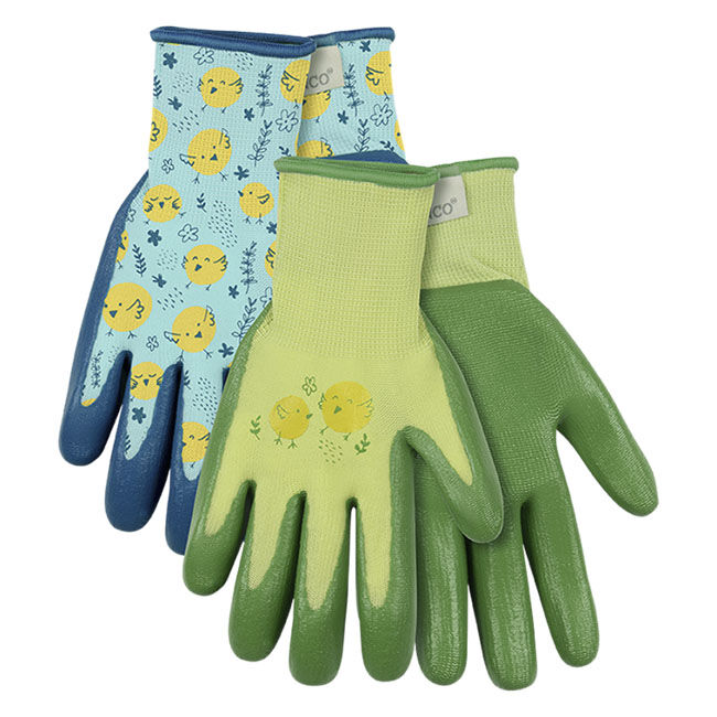 Kinco Women's Nitrile Palm Gloves - Chick Days - Assorted Designs image number null