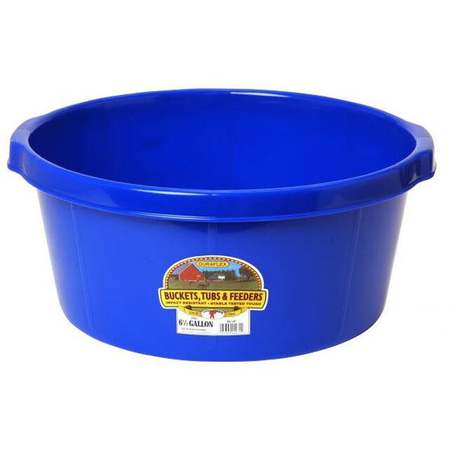 DuraFlex 6 1/2 Gallon Feed Tub Blue image number null