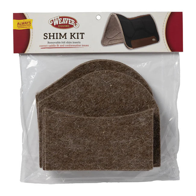 Weaver Equine Felt Shim Saddle Pad Insert Kit image number null