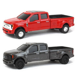 TOMY ERTL Collect N Play 1/64 Ford F-350 Pickup Truck - Assorted Colors