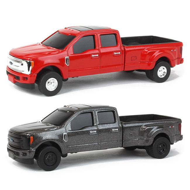 TOMY ERTL Collect N Play 1/64 Ford F-350 Pickup Truck - Assorted Colors image number null
