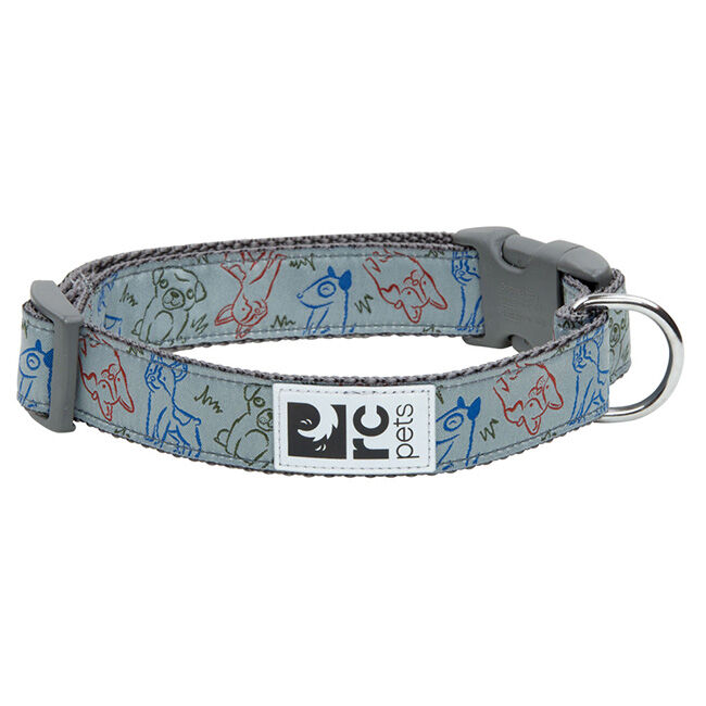 RC Pets Clip Dog Collar - Doodle Dogs image number null