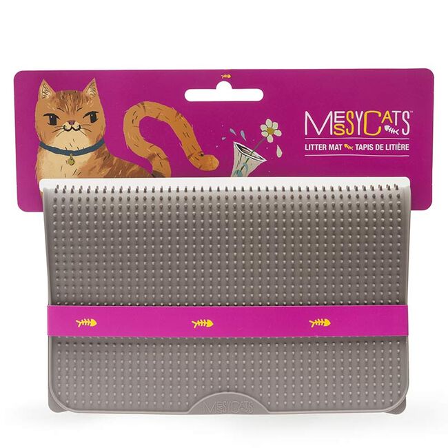 Messy Mutts Silicone Litter Mat image number null