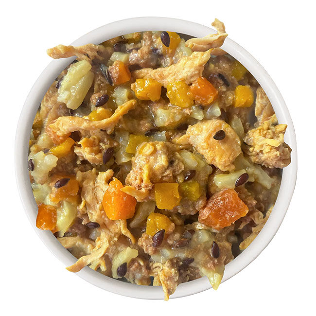 Weruva Awesome Belly Dog Food - Chicken Breast, White Rice & Pumpkin with Papaya, Turmeric & Ginger - 14 oz image number null