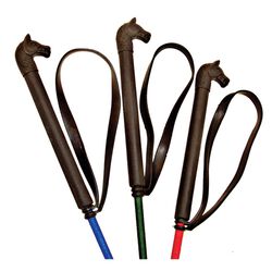 Intrepid International Horse Head Handle Riding Crop
