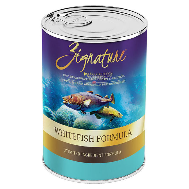 Zignature Dog Food - Whitefish Formula - 13 oz image number null