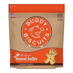 Buddy Biscuits Original Oven Baked Biscuits Peanut Butter Dog Treats