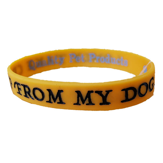 Wild Meadow Farms Fur Baby Bands ""I Only Take Crap From My Dog""" image number null