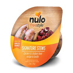 Nulo FreeStyle Stew for Cats & Kittens - Chicken & Chicken Liver Recipe in Broth - 2.8 oz