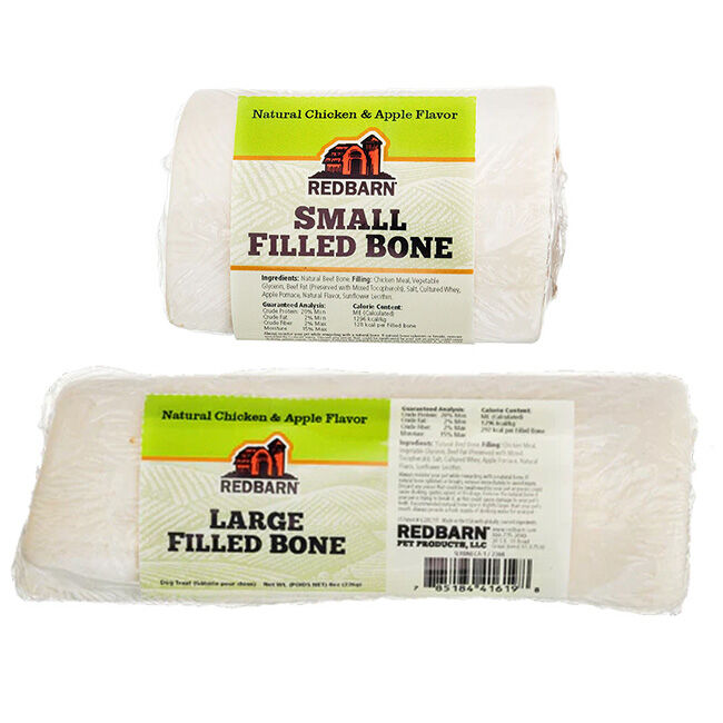 RedBarn Natural Filled Bone - Chicken & Apple Flavor image number null