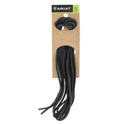 Ariat Waxed Nylon Laces - Black - 72"