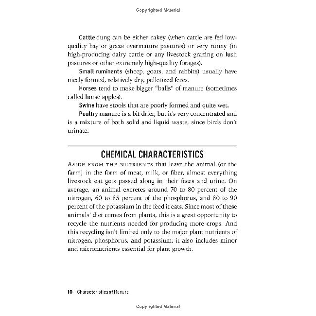 Managing Manure: How to Store, Compost, and Use Organic Livestock Wastes image number null