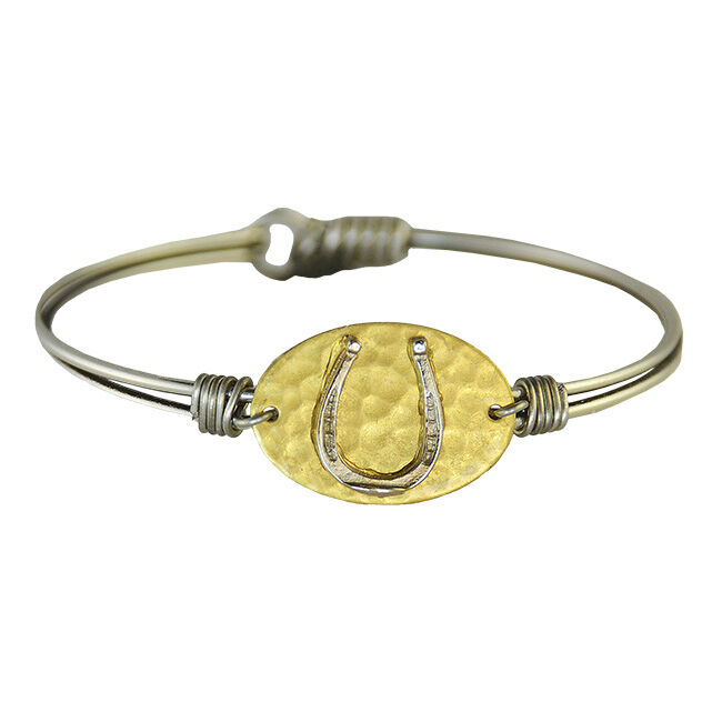 Finishing Touch of Kentucky Bracelet - Horseshoe Bangle image number null