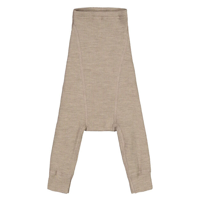 Ruskovilla Baby 100% Organic Merino Wool Long Nappy Pants - Sand image number null