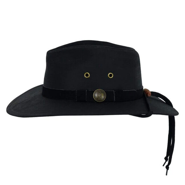 Outback Trading Co. Kodiak Oilskin Hat - Black image number null