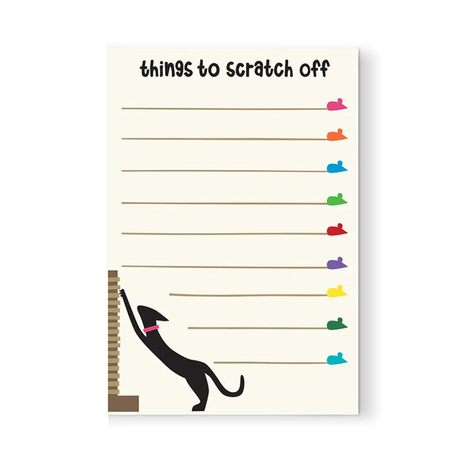 R. Nichols Notepad - Cat Scratch image number null