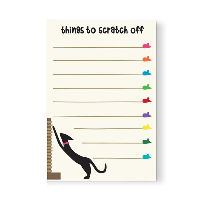 R. Nichols Cat Scratch Notepad image number null
