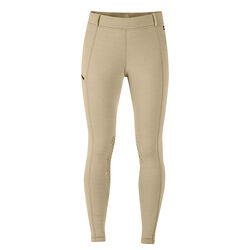 Kerrits Women's Power Stretch Knee Patch Pocket Tight - Tan
