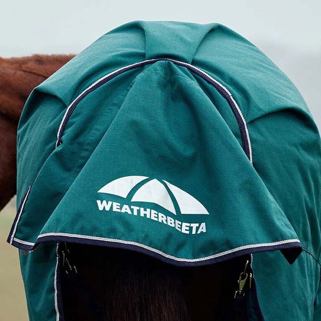 WeatherBeeta ComFiTec Plus Dynamic Turnout High Neck (220 g) - Forest Green/Navy image number null