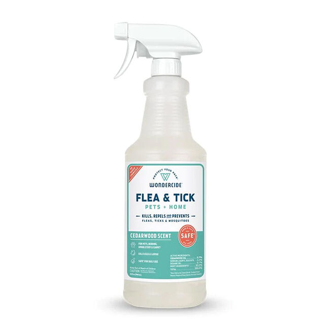 Wondercide Flea & Tick Spray for Pets & Home with Natural Essential Oils - Cedarwood Scent image number null