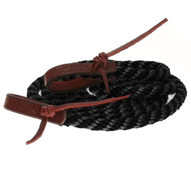 Double Diamond 7/16" (#4120 Series) Braided Polypropylene Roping Reins image number null