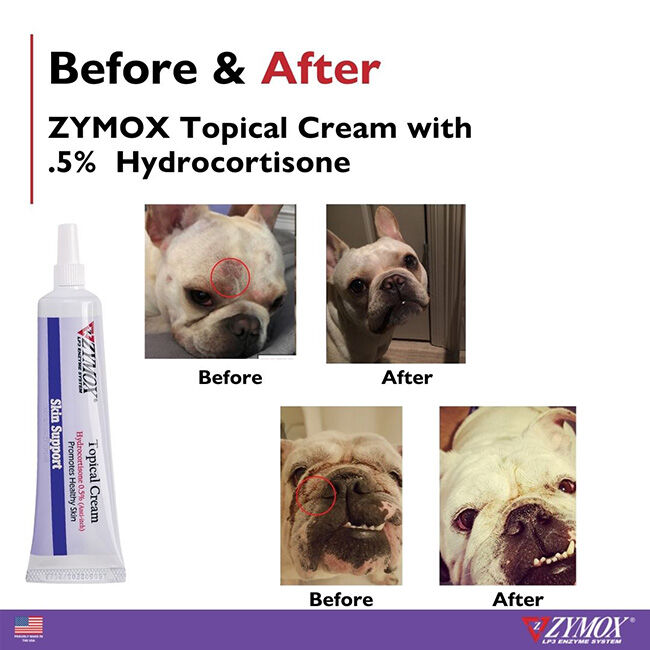 ZYMOX Topical Cream with 0.5% Hydrocortisone - 1 oz image number null